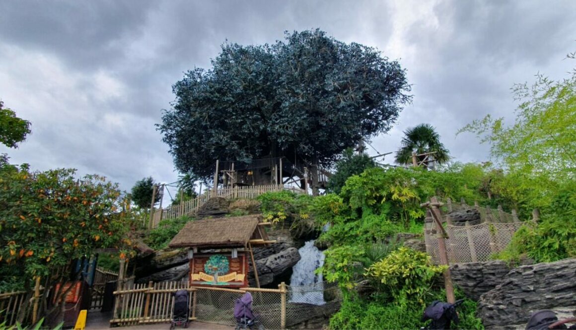 Grimpez dans La Cabane des Robinson et vivez la vie des naufragés d’Adventure Isle !