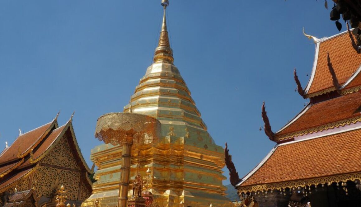 Chiang Mai, perle du nord de la Thaïlande, mêle temples dorés, culture vivante, nature et douceur de vivre dans une atmosphère spirituelle.