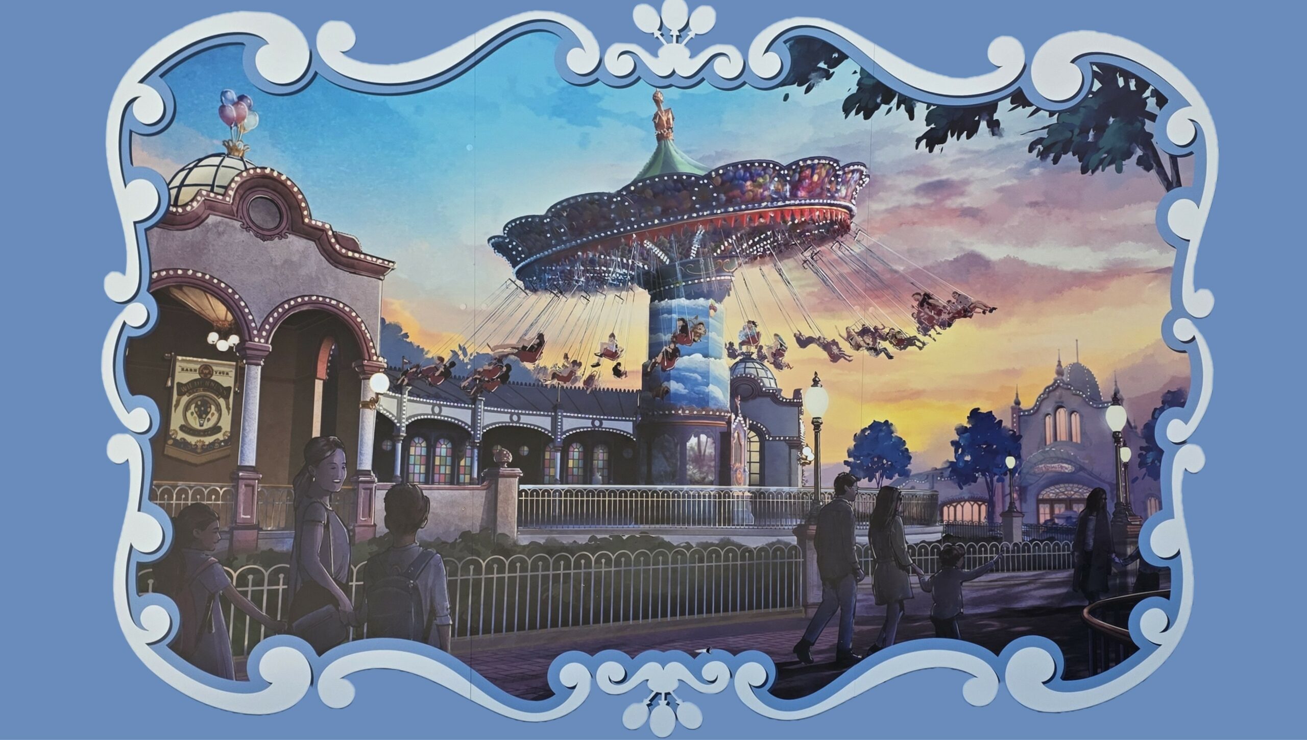 Disney Adventure World - Adventure Way - Wilderness Explorers Sky Swings
